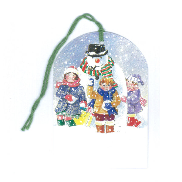 Courtier Snowman Christmas Gift Tags from Dormouse Cards