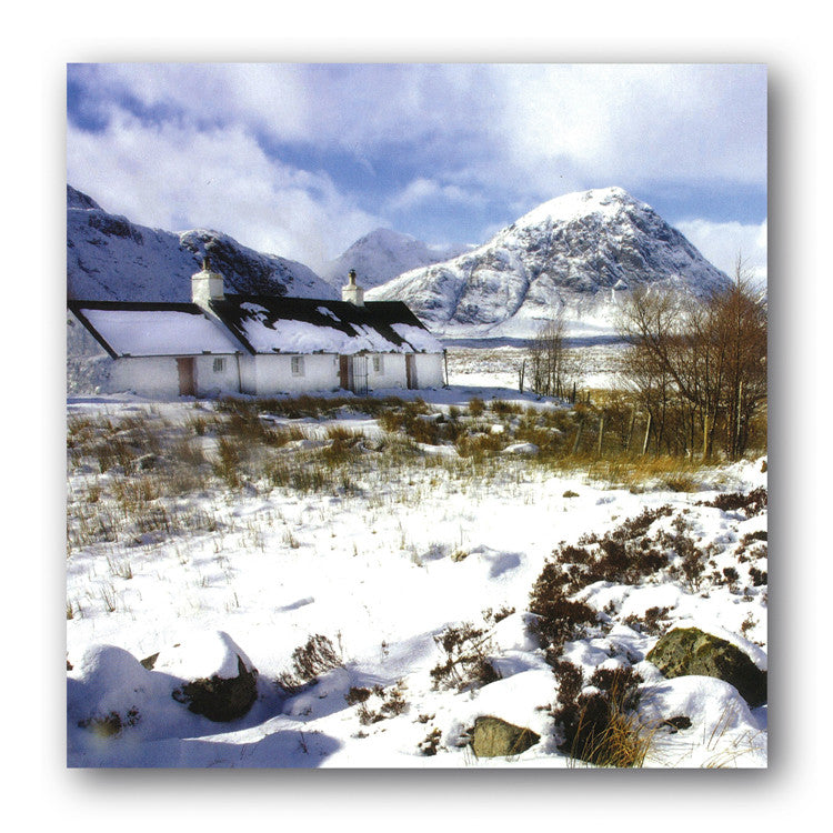 Christmas Card - Black Rock Cottage from Dormouse Cards
