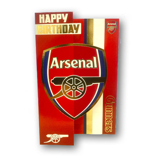 Arsenal Birthday Card from Dormouse Cards