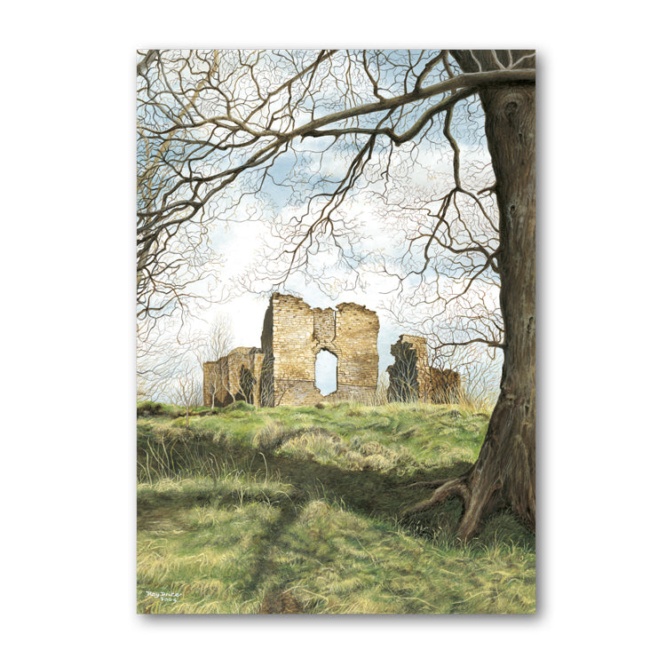 Stapleton Castle Presteigne Birthday Card from Dormouse Cards