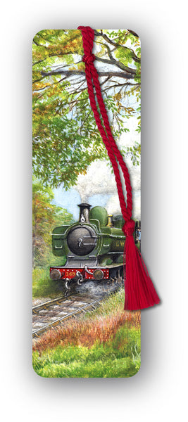 GWR Pannier Steam Train Bookmark from Dormouse Cards