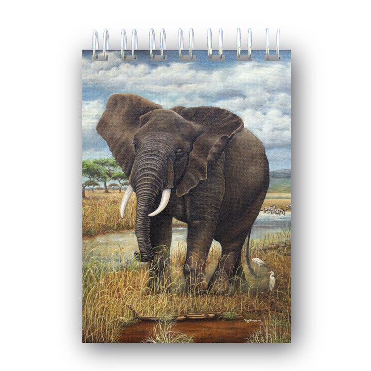 A6 Elephant Notebook