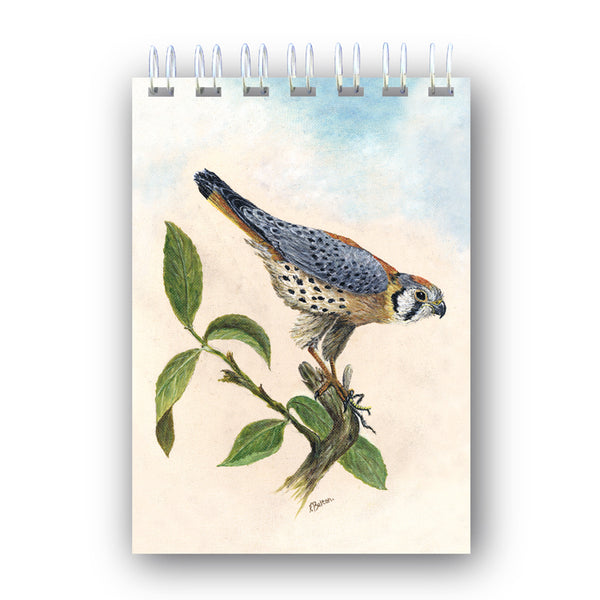 A6 Wire Bound Peregrine Falcon Notebook from Dormouse Cards