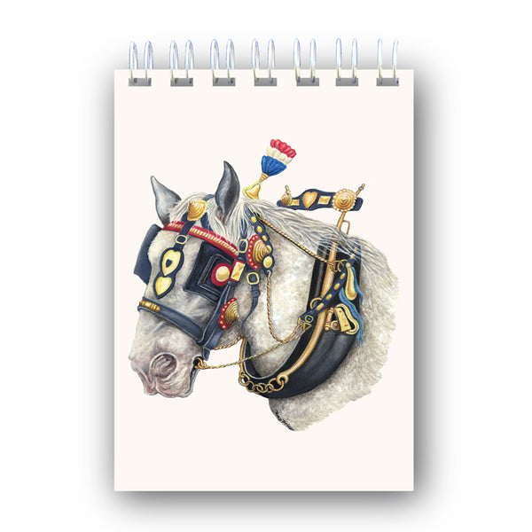 Shire Horse A6 Wire Bound Notebook from Dormouse Cards