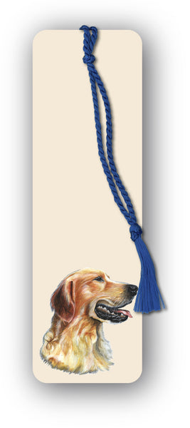 Golden Retriever Bookmark from Dormouse Cards