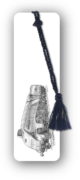 Mallard Steam Train Bookmark from Dormouse Cards