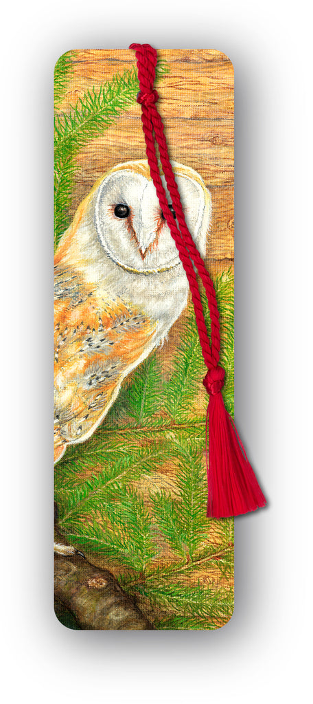 Barn Owl Bookmark from Dormouse Cards
