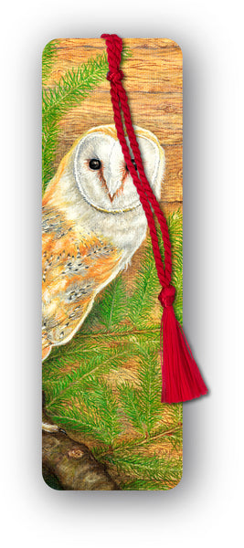 Barn Owl Bookmark from Dormouse Cards