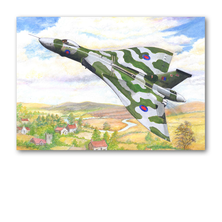 Pack of 5 Notelets Avo Vulcan from Dormouse Cards