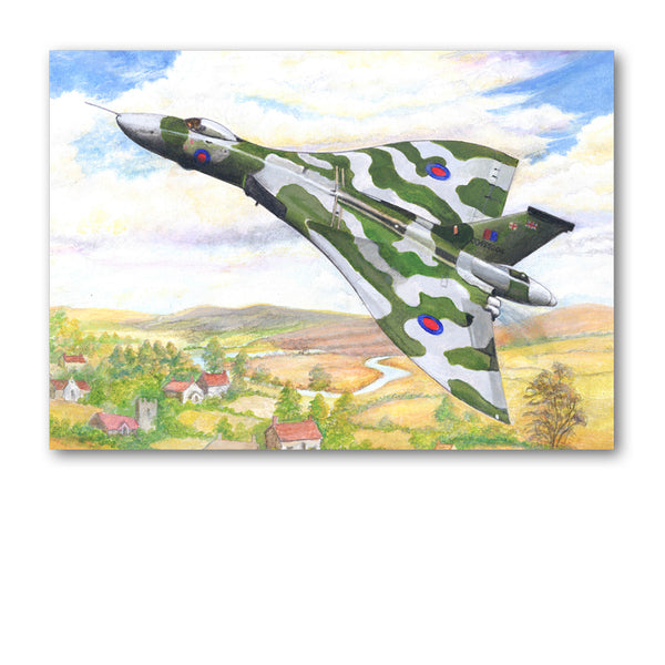 Avro Vulcan Father's Day Card from Dormouse Cards
