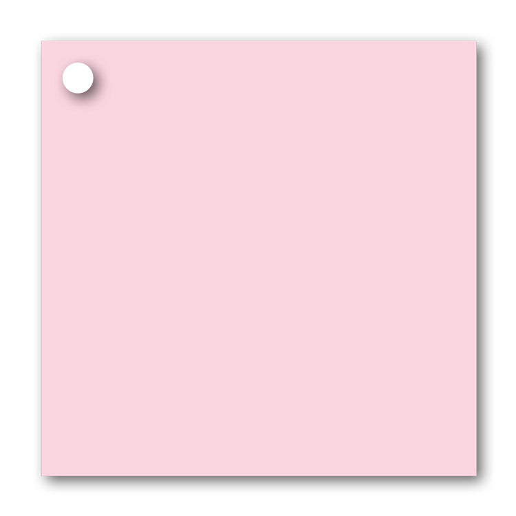 Pack of 10 Candy Pink Blank Gift Tags from Dormouse Cards