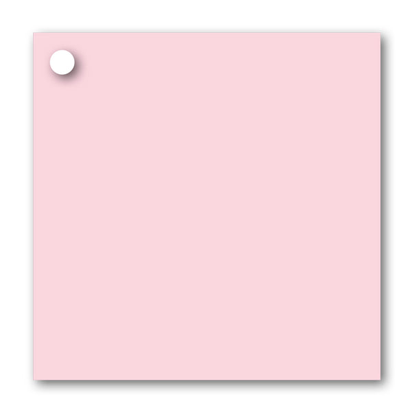 Pack of 10 Candy Pink Blank Gift Tags from Dormouse Cards