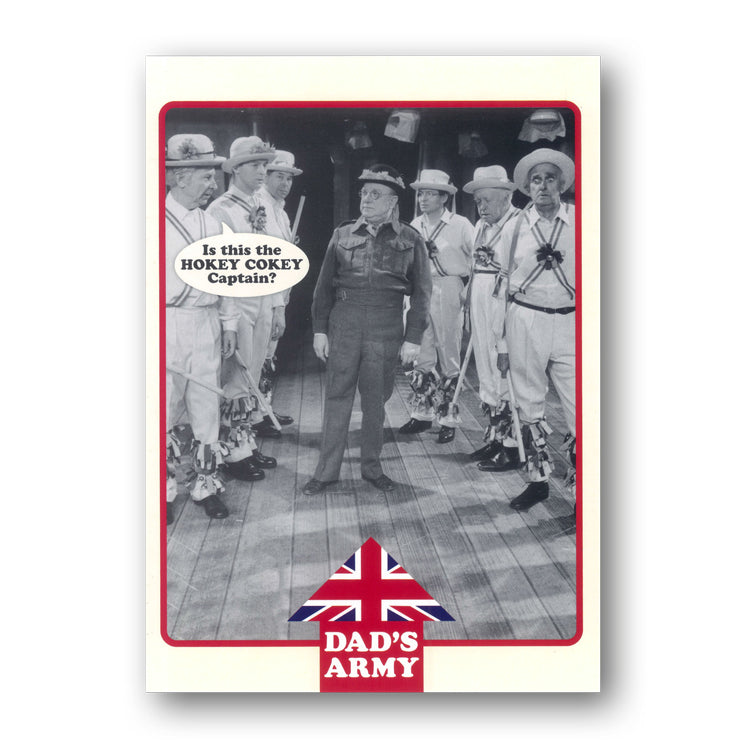 Funny Dad's Army Birthday Card from Dormouse Cards