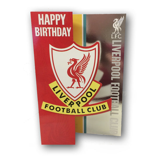 Liverpool FC Birthday Card from Dormouse Cards