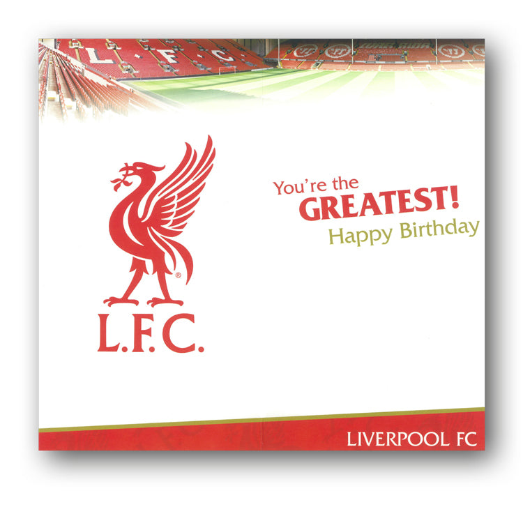 Liverpool Birthday Card Dad from Dormouse Cards