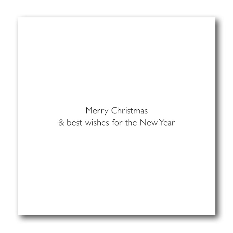 Poinsettia Christmas Card from Dormouse Cards