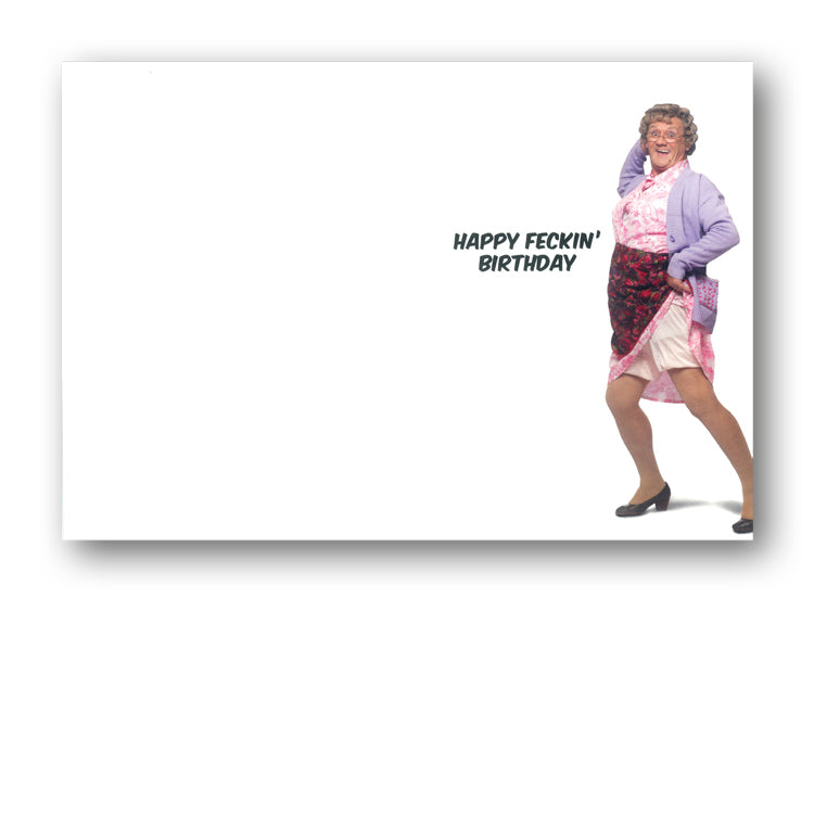 Mrs Brown's Boys Birthday Card from Dormouse Cards