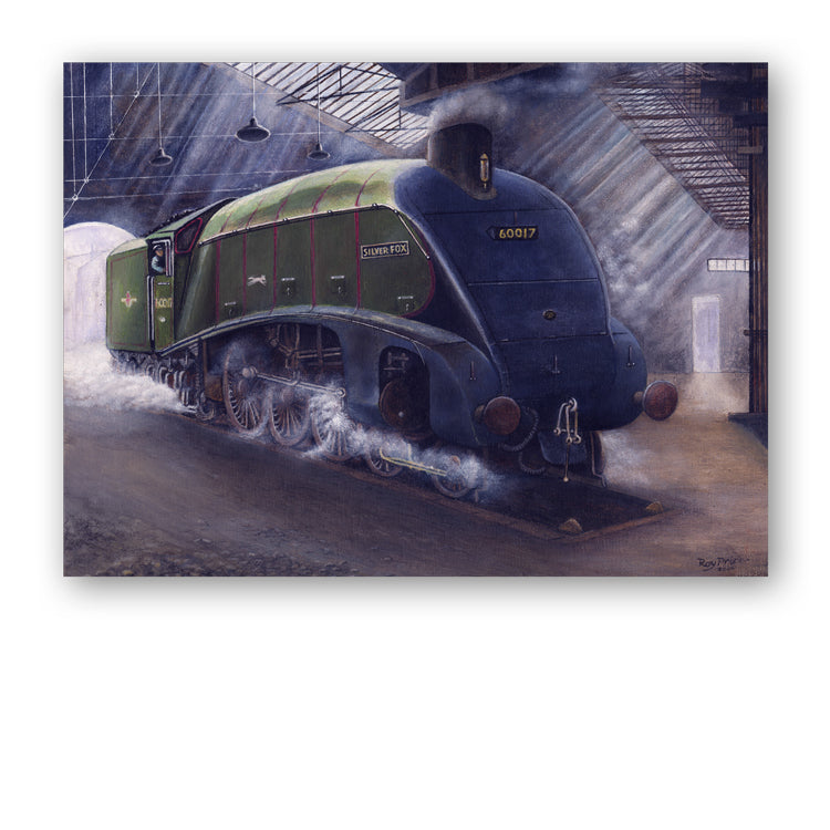 Silver Fox Steam Train Notelets from Dormouse Cards