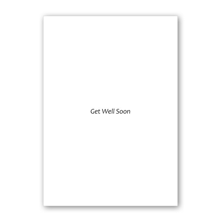 Fine Art Sunflower Get Well Soon Card from Dormouse Cards