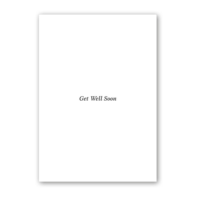 Fine Art Kingfisher Get Well Soon Art Card from Dormouse Cards