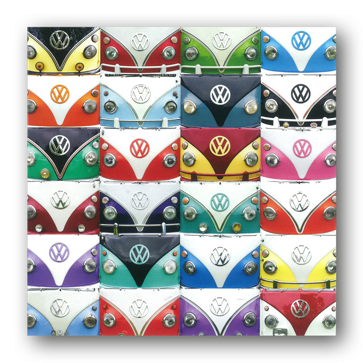VW Camper Van Birthday Greetings Card from Dormouse Cards