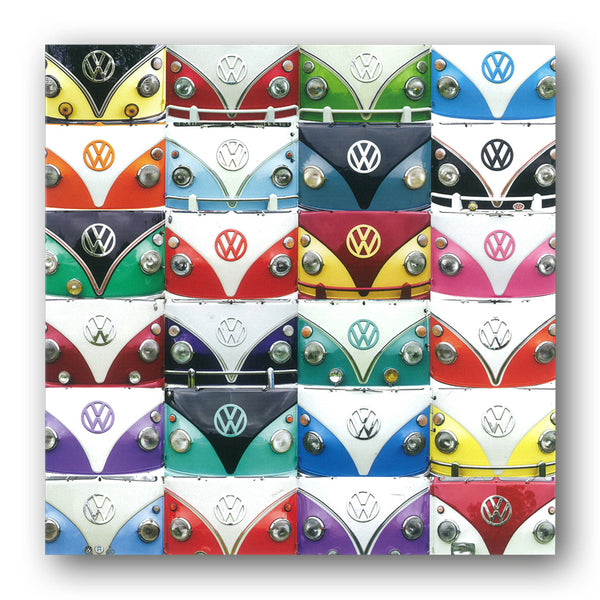 VW Camper Van Birthday Greetings Card from Dormouse Cards