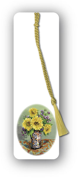 Fine Art Sunflower Bookmark from Dormouse Cards