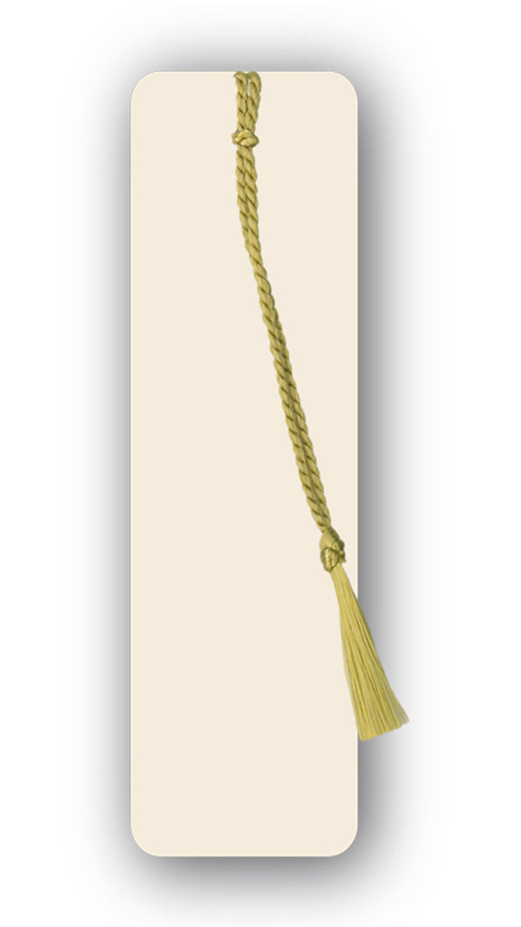 Textured Ivory Blank Bookmark from Dormouse Cards