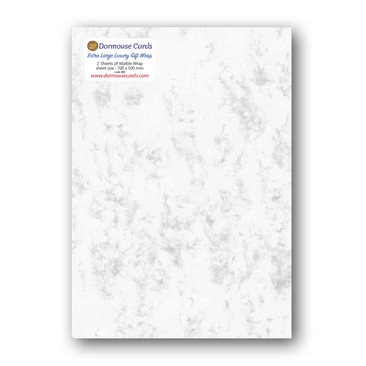 Luxury Marble Gift Wrap from Dormouse Cards