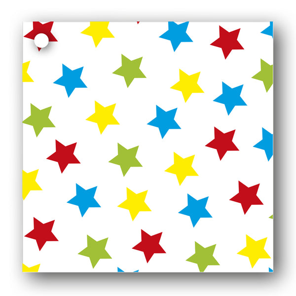 Multi Coloured Stars Gift Tags from Dormouse Cards