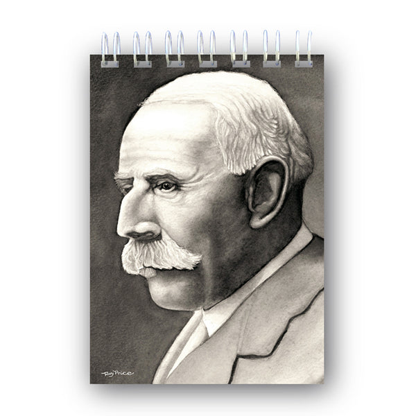 A6 Elgar Wire Bound Notebook from Dormouse Cards