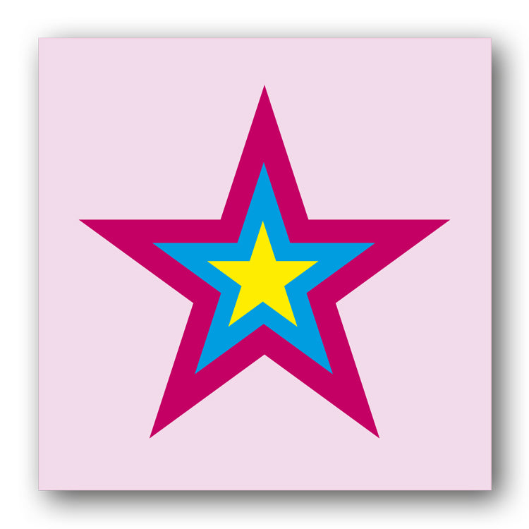 Three Stars Notelets from Dormouse Cards