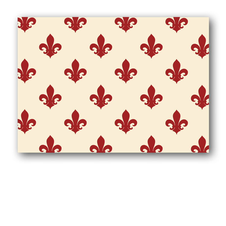 Fleur de Lis Postcards from Dormouse Cards