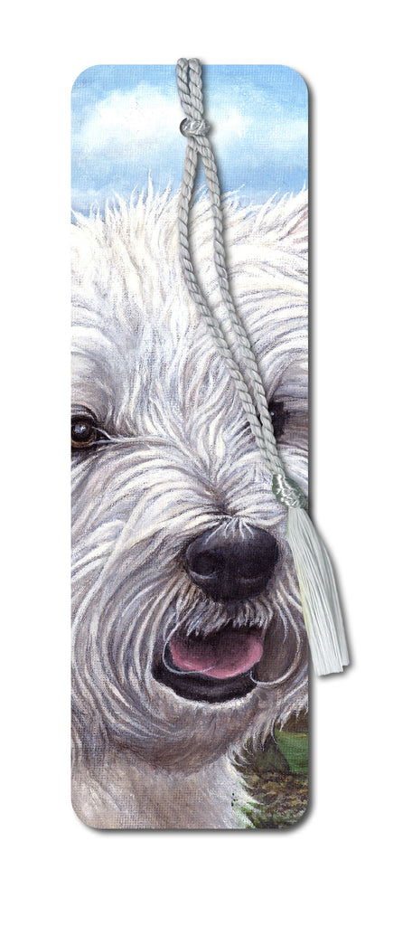 West Highland White Terrier Bookmark from Dormouse Cards