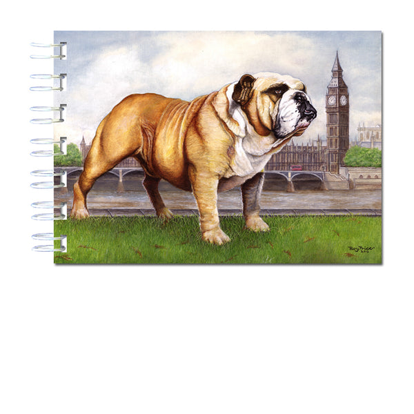 A6 Bulldog Wire Bound Notebook