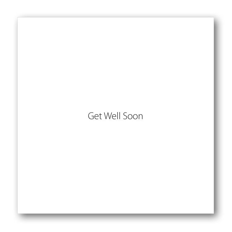 Fine Art Still Life Get Well Soon Card from Dormouse Cards