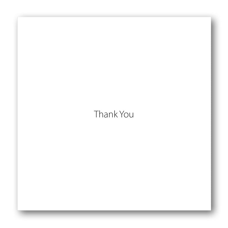 Fine Art Still Life Thank You Card Iris from Dormouse Cards