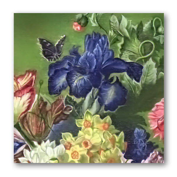 Fine Art Still Life Mother's Day Card Iris from Dormouse Cards