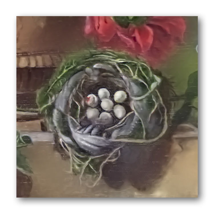 Pack of 10 Fine Art Still Life Gift Tags Bird's Nest from Dormouse Cards