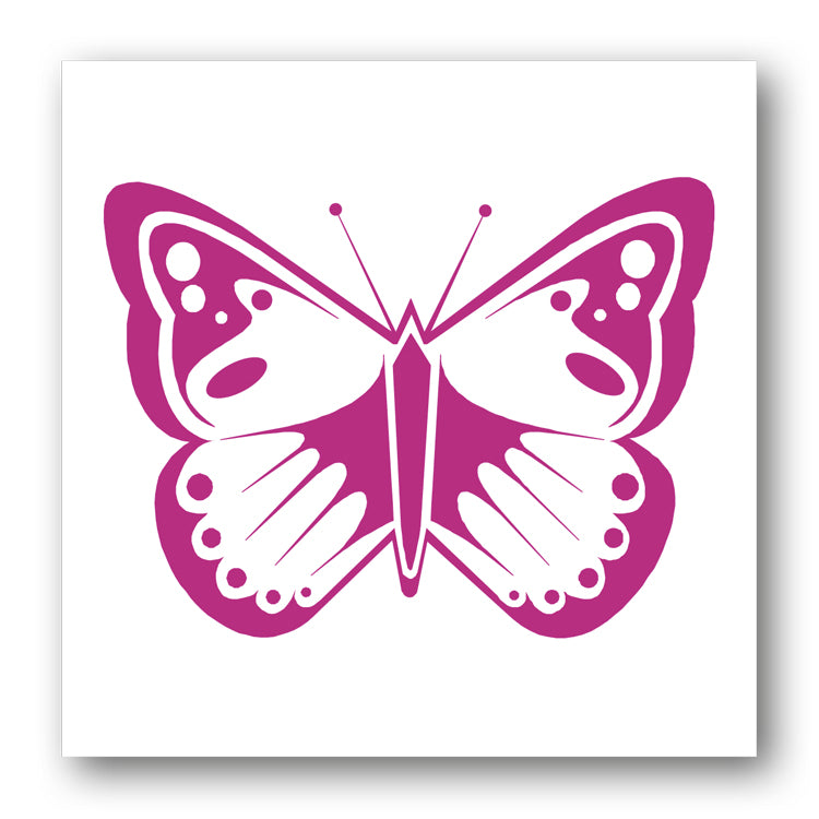 Pink Butterfly Notelets from Dormouse Cards