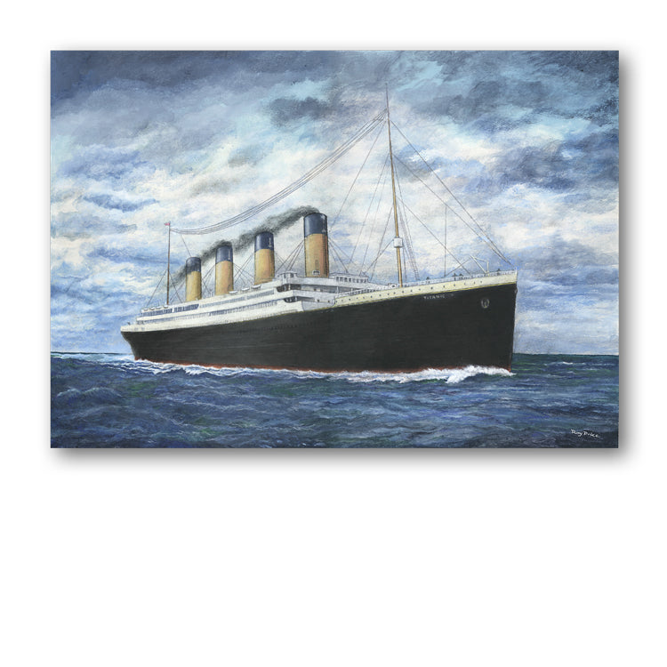 Pack of 10 Titanic Gift Tags from Dormouse Cards
