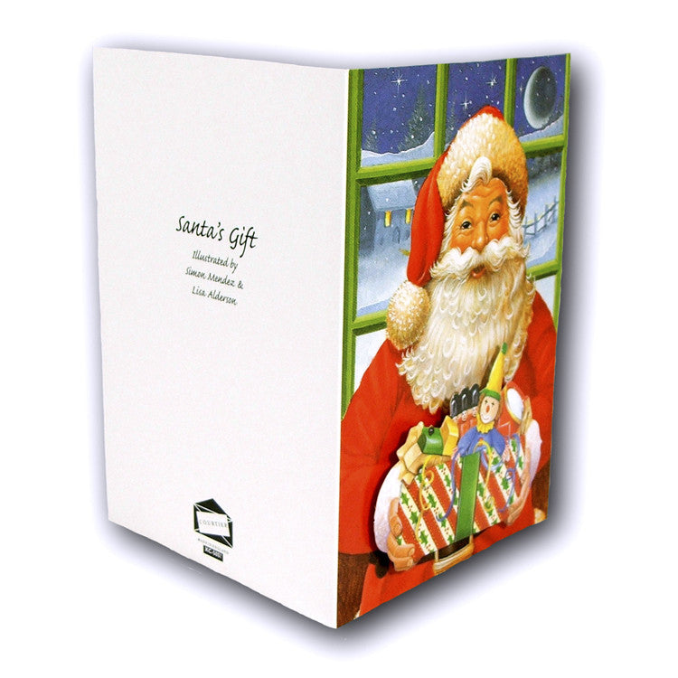 Courtier Santa Christmas Card from Dormouse Cards